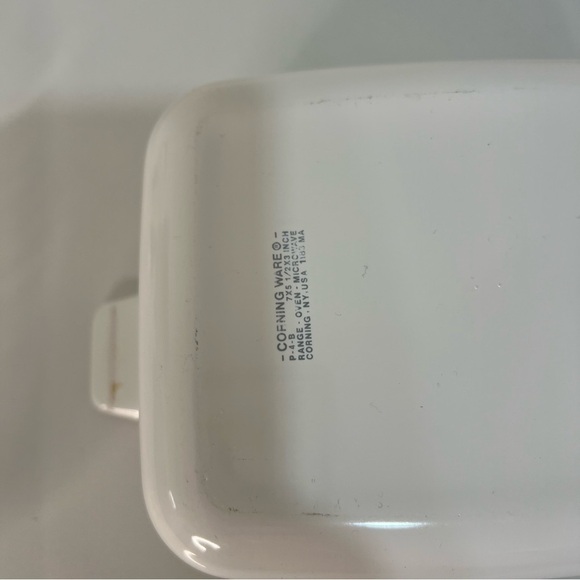 Vintage Corningware Spice of Life Casserole Dish with Glass Lid 7"x5.5"x3" - Picture 12 of 13